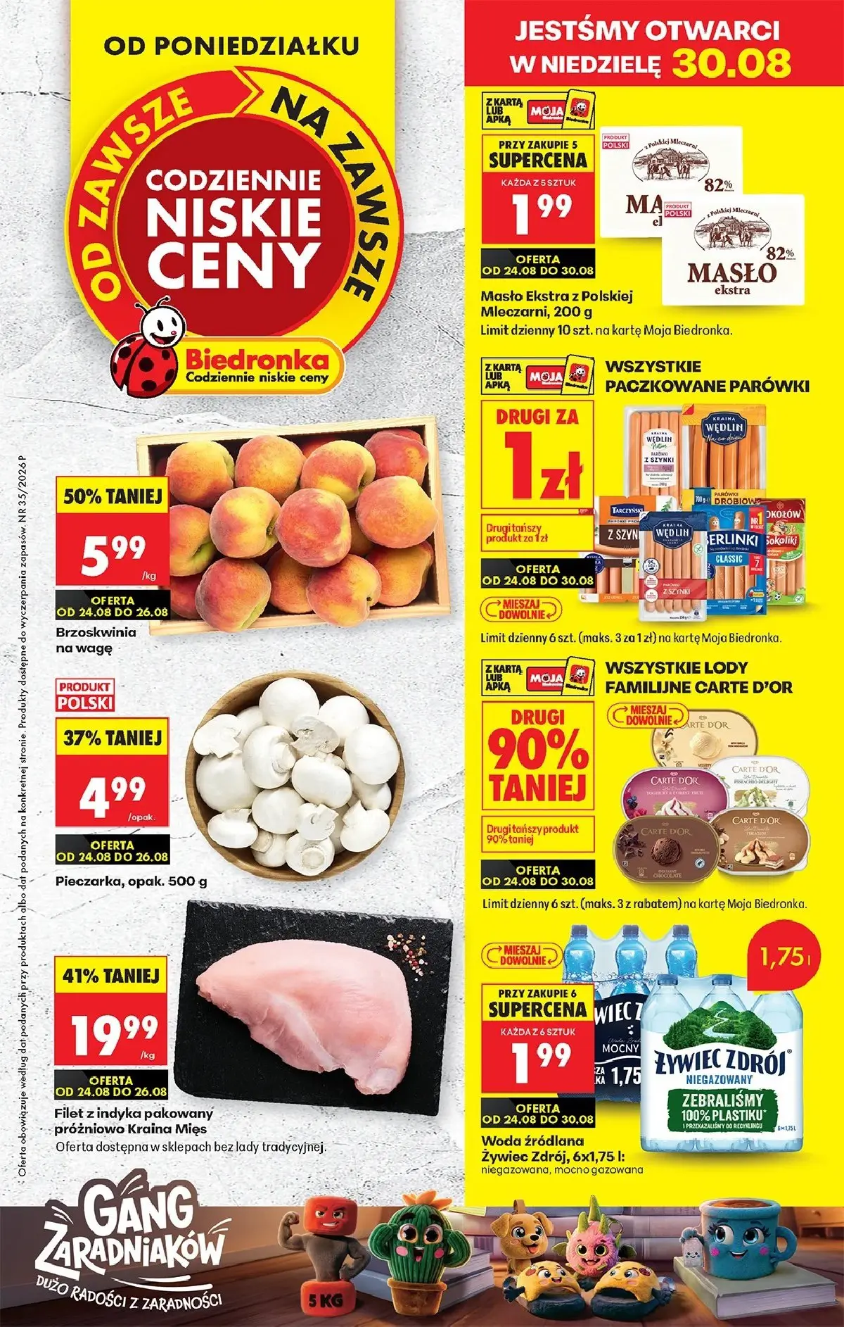 Biedronka, gazetka do 30.08.2026 30.08.2026